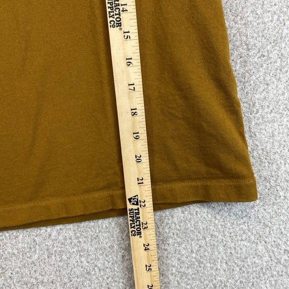 Madewell puff sleeve tee burnt ocre XS classic minimalist boho preppy cottage - Picture 5 of 7